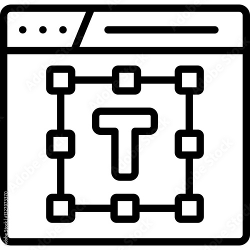 font editing icon