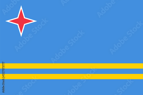 Flag of Aruba