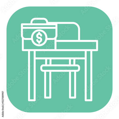 Desk Chair Icon