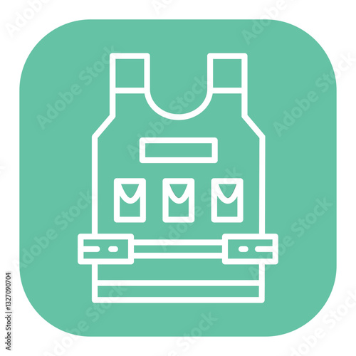 Bulletproof Vest Icon