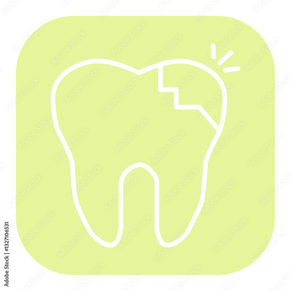 Tooth Decayed Icon Tooth Decayed Icon