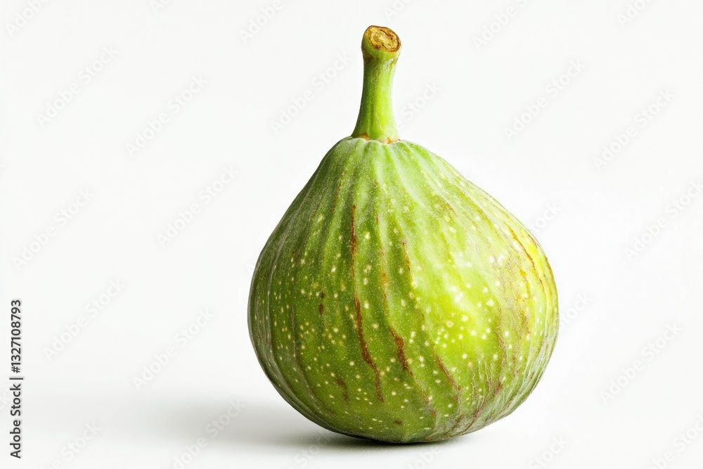 Fresh Fig Fruit Close Up Photorealistic Food Photography Green Plant Based Diet Healthy Vitamin Source Fresh Fig Fruit Close Up Photorealistic Food Photography Green Plant Based Diet Healthy Vitamin Source