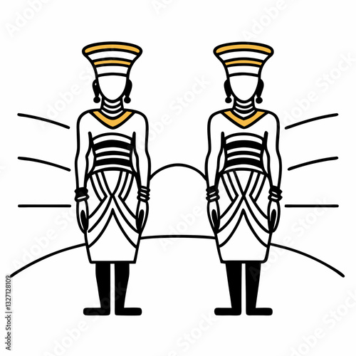 Ancient Egyptian guards