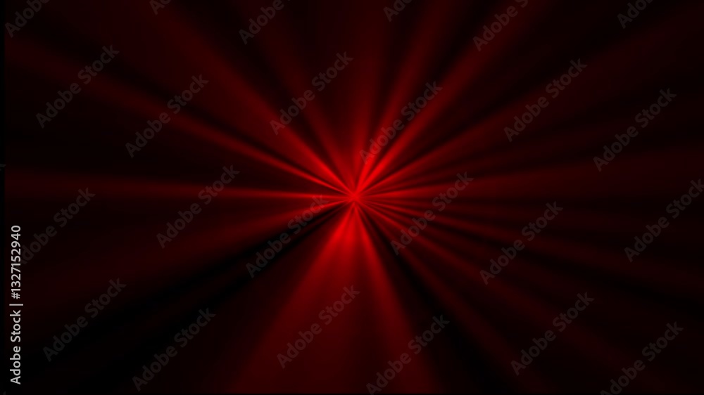 Colorful laser light beams taken in the dark room Esplosione di luce verde su fondo nero