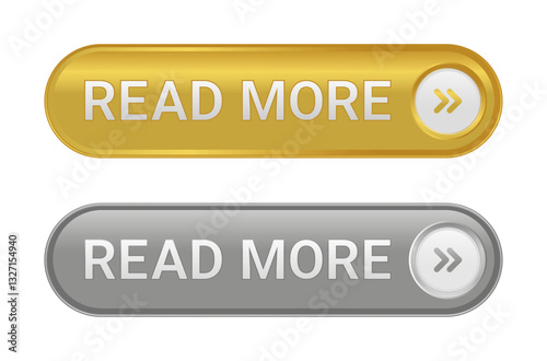 Golden and silver CTA buttons: Read more.
