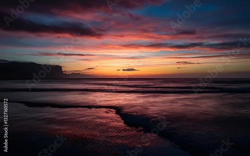 Dynamic Sunset-Inspired Gradient Background for Desktop 