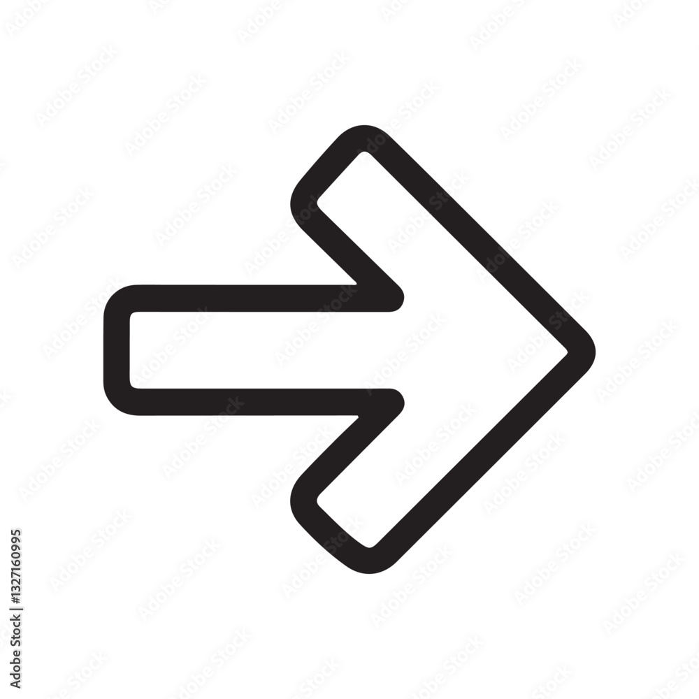 Simple Right-Facing Arrow Icon
Simple Right-Facing Arrow Icon