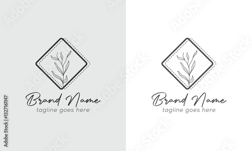 Elegant Botanical Logo Design for Brands and Businesses