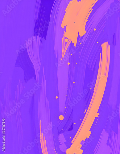 Violet abstract painting background. White tone