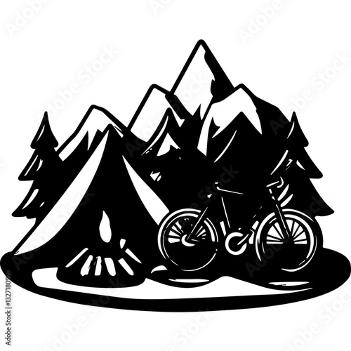 man riding a bike