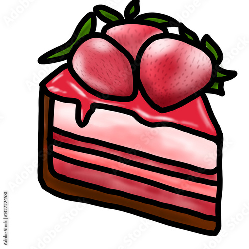 illustration of strawberry