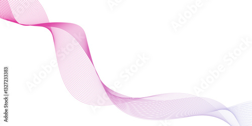 Abstract dynamic curved geometric Undulate Wave Swirl frequency sound equalizer, curve and wave lines in motion flowing geometric abstract background, Futuristic dynamic sound wave pattern.