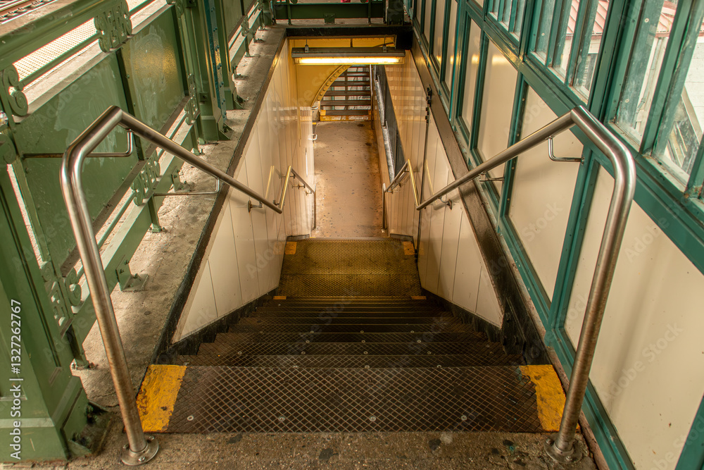 Φωτογραφία Escaleras en Harlem, Manhattan, Nueva York, EE