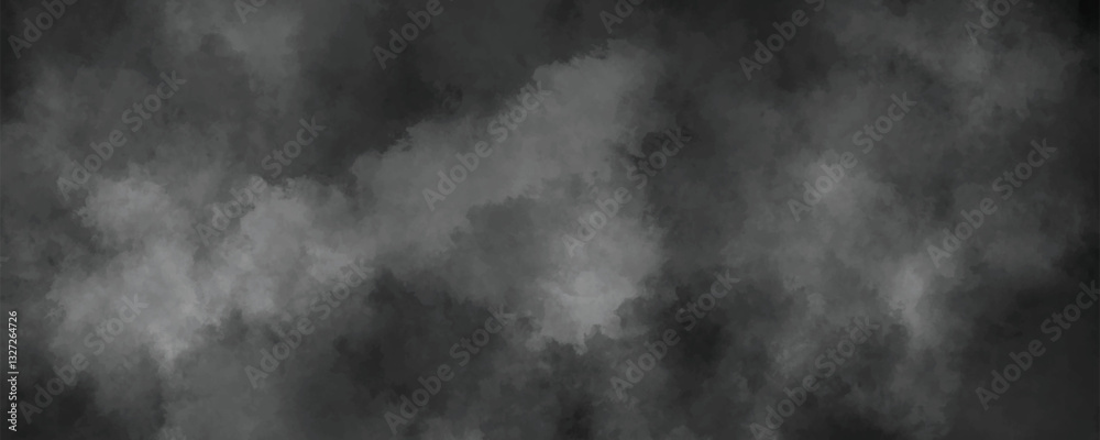 Fototapeta premium A Cloud-Inspired Abstract Composition with Floating and Gentle Blurred Shadows