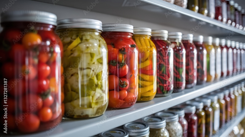 Preserved Perfection: A Pantry of Home-Canning