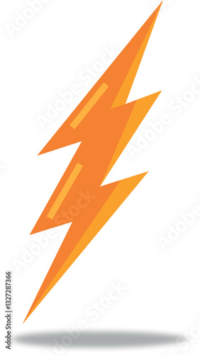 Free Download Dynamic Lightning Bolt Symbol for Graphic Design Applications - GFXLoad
