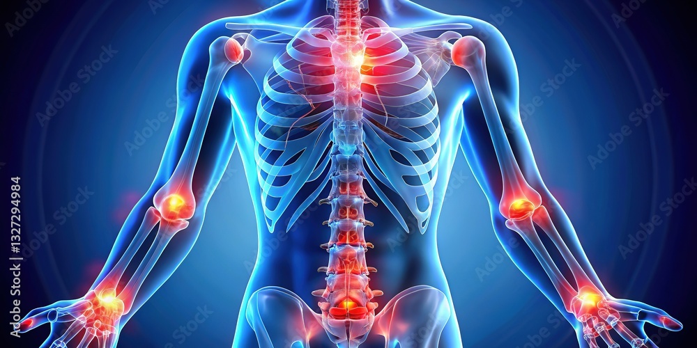 Aching joints signal inflammation, a key arthritis symptom. Aching joints signal inflammation, a key arthritis symptom.