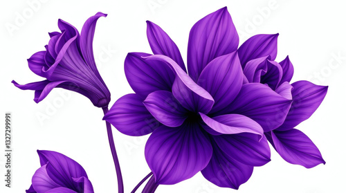 Purple Flower Bloom