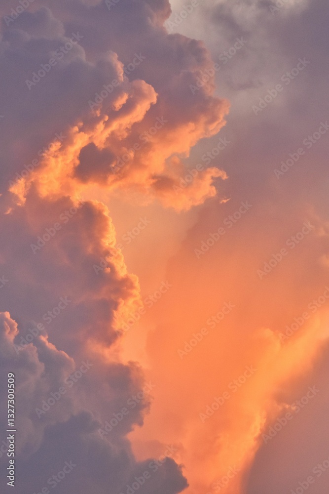 red sky with orange clouds red sky with orange clouds