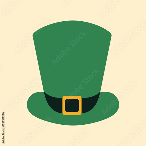 St. Patrick's Day hat element vector. Vector Illustration Clipart object design element for celebrate the St. Patrick's Day