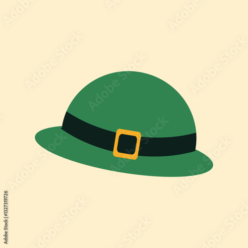 St. Patrick's Day hat element vector. Vector Illustration Clipart object design element for celebrate the St. Patrick's Day