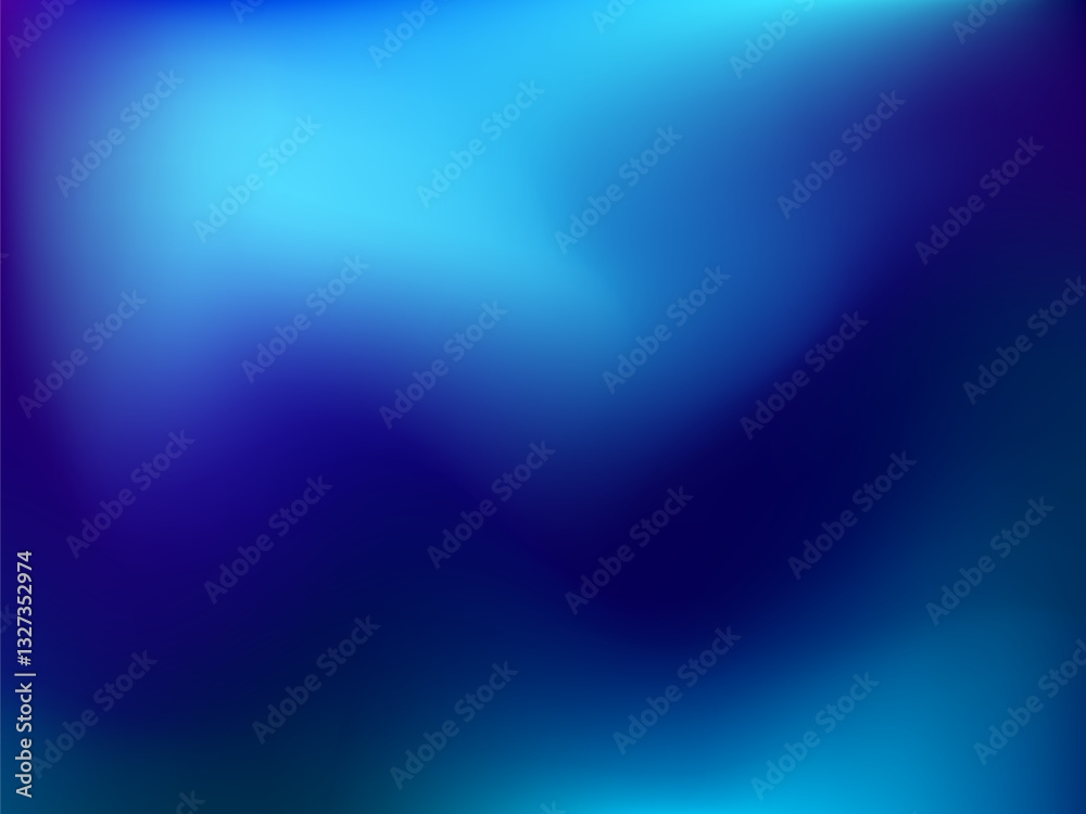 Obraz premium Gradient, dark blue tones. Shades of blue, blue, green colors. Space, galaxies. Night sky. Universe vector