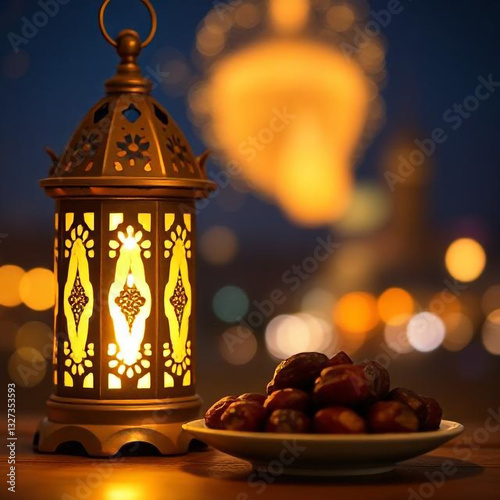 lantern and candles