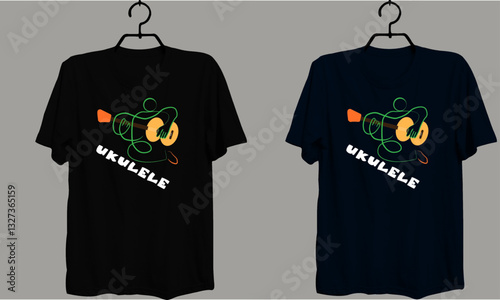 Guitar T Shirt Design. Electric Guitar T-shirt Design. Vector Design