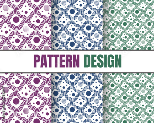 Seamless geometric pattern Design