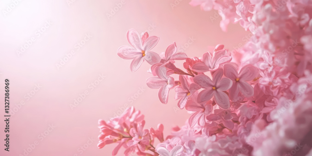 pink lilac flower background banner with copy space empty place for mothers day, beauty, romantic, spring greeting pink lilac flower background banner with copy space empty place for mothers day, beauty, romantic, spring greeting