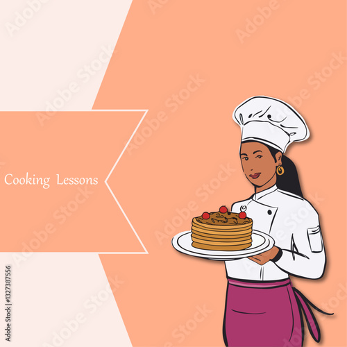 Cooking Lessons Poster Cook