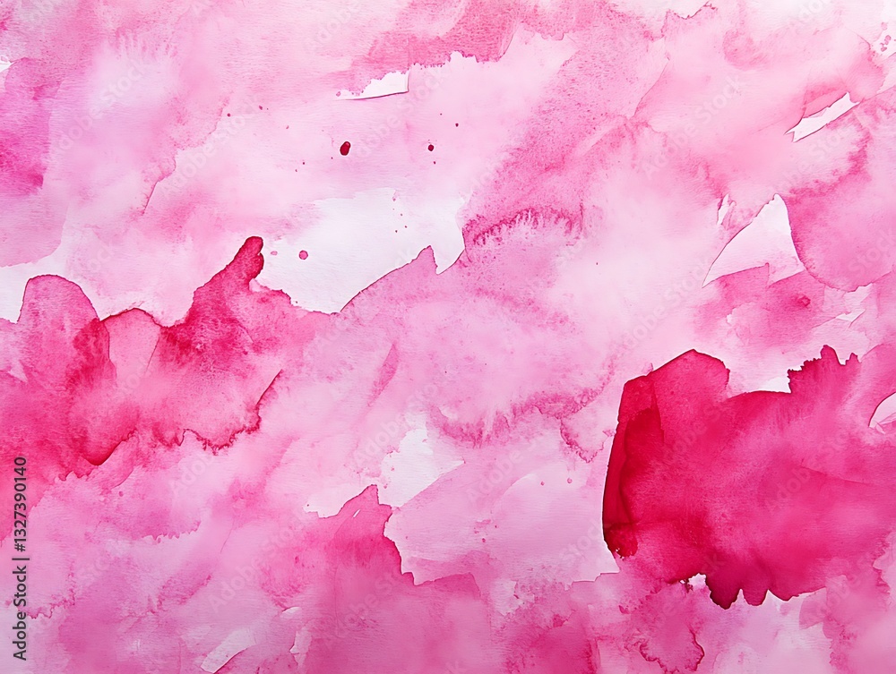 Abstract pink watercolor background with soft gradient wash effect creating a dreamy and artistic visual texture Abstract pink watercolor background with soft gradient wash effect creating a dreamy and artistic visual texture