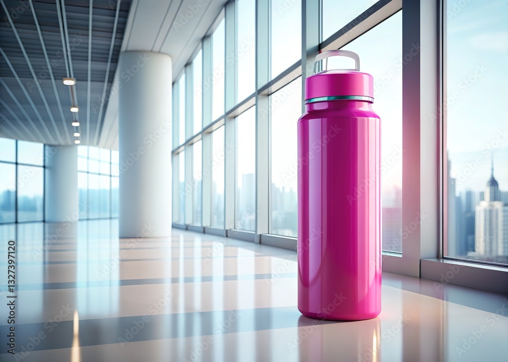 Stylish hydration, urban architecture, perfect product shot. Stylish hydration, urban architecture, perfect product shot.