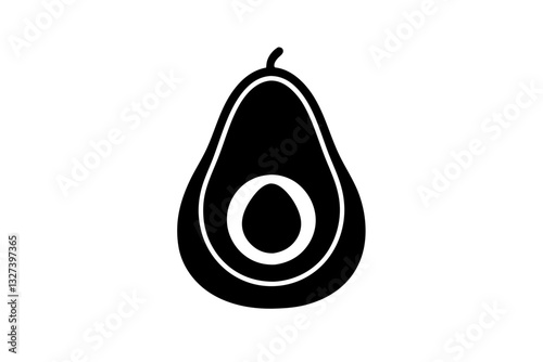 Avocado Vector icon