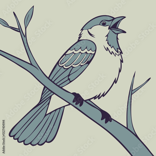 bird on a branch and The Fascinating World of Birds, The Life of Birds, The Secret Lives of Birds, Nature’s Melodies, The Story of Birds, The Journey of Birds, Understanding Birds