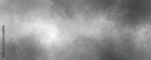 The Soft and Flowing Patterns of a Stormy and Dreamlike Cloud-Like Composition

