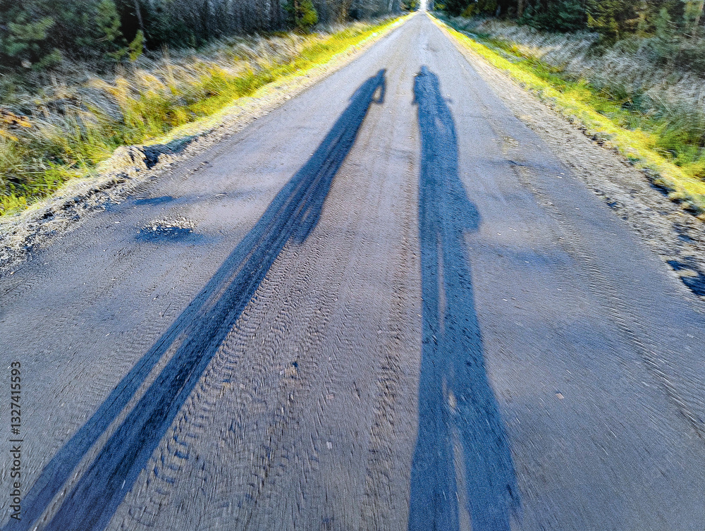 road in the forest