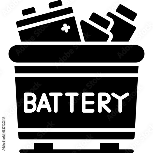 Battery Icon Vector Element