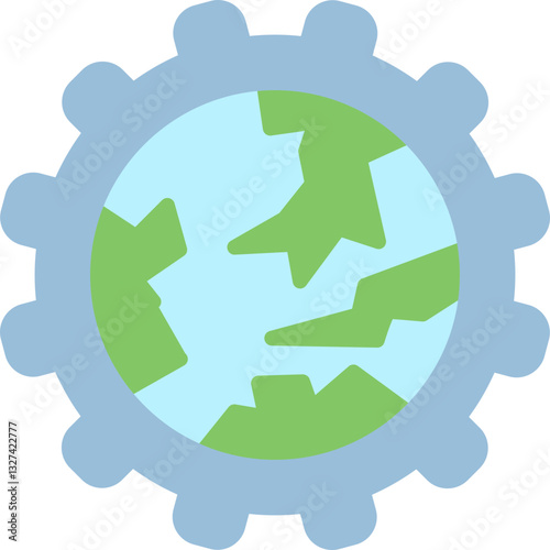 Global Icon Vector Element