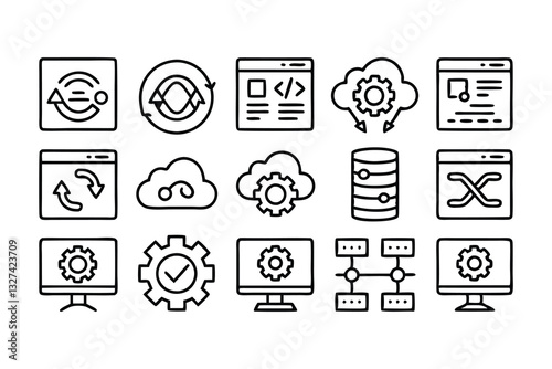 devops methodology and software development concep