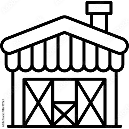 Shop Icon Vector Element