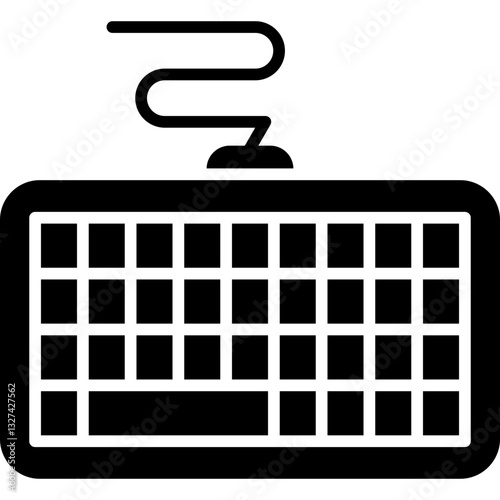 Keyboard Icon Vector Element