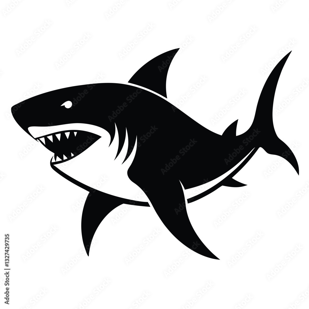 shark vector illustration shark vector illustration
