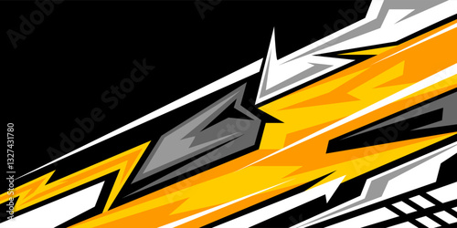 Abstract geometric modern stripes racing background. eps 04