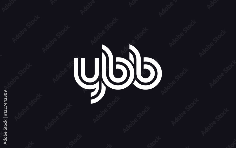 YBB Creative Unique Modern Letter Logo Design. Stylized logo featuring a unique letter design, presenting abstract minimalist aesthetics and modern appeal. YBB Creative Unique Modern Letter Logo Design. Stylized logo featuring a unique letter design, presenting abstract minimalist aesthetics and modern appeal.