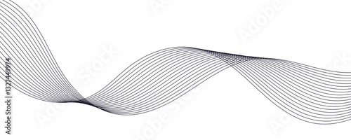 abstract background with wave