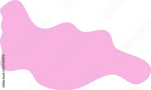 vector illustration of a pink background with text