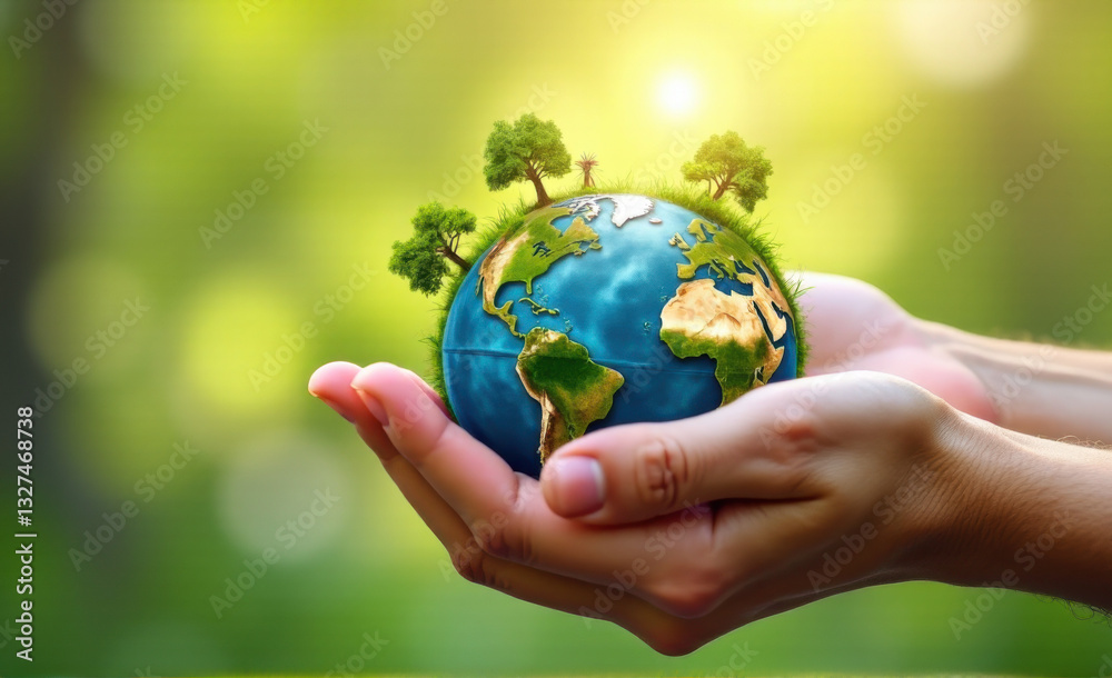 earth in hands earth in hands