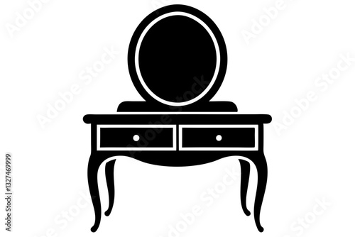 Vanity Table Vector icon