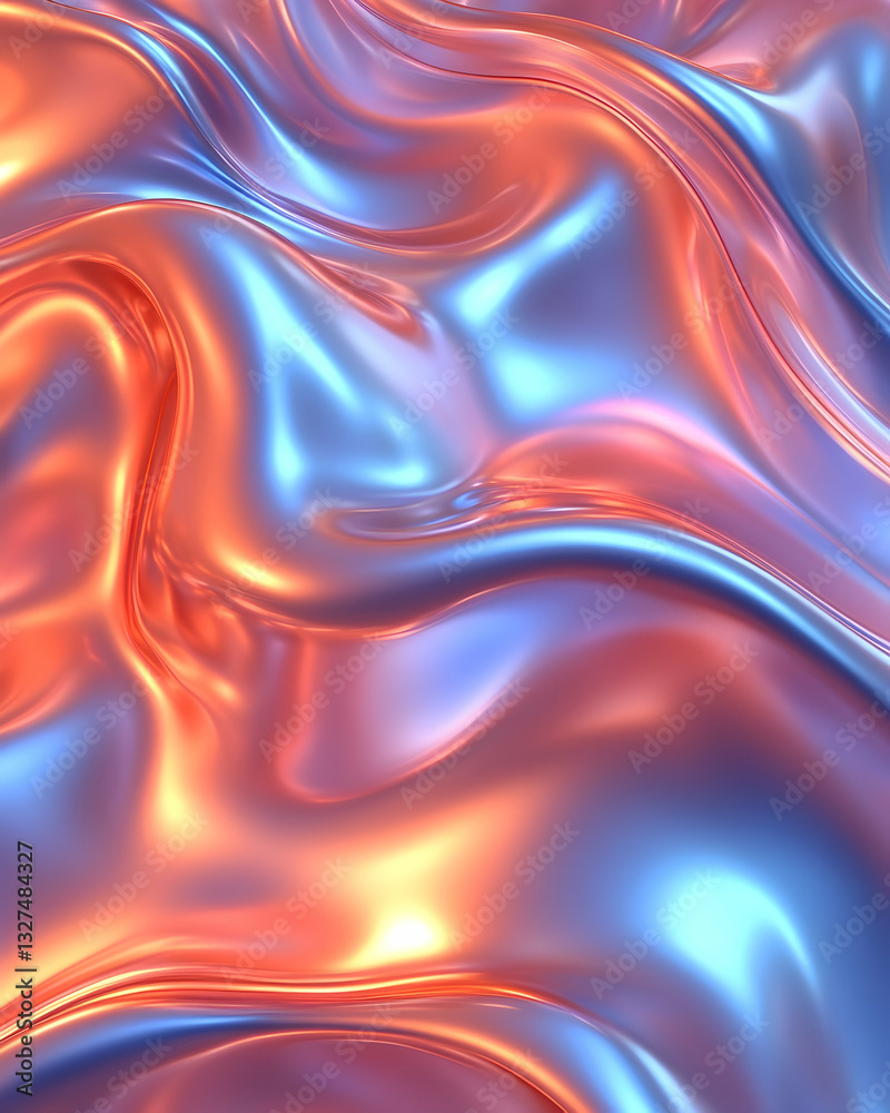 Obraz premium Abstract flowing fabric